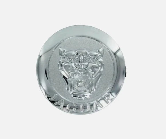 Jaguar S Type Silver & Chrome Grille Badge