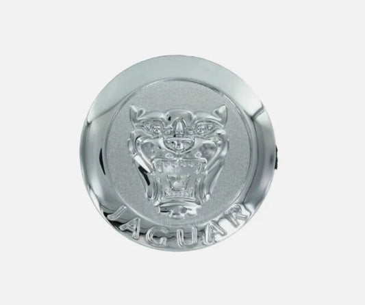 Jaguar S Type Silver & Chrome Grille Badge