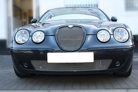 Calandre inférieure en maille pour Jaguar Type S - Modèles 2004-2007