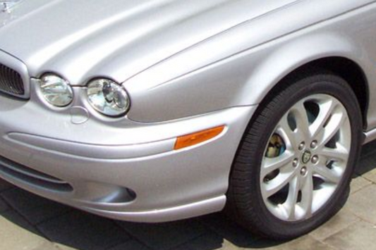 X-Type 2001-2008 Front Bumper Reflectors - Amber