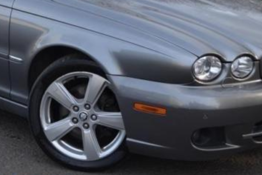 X-Type 2008-2010 Front Bumper Reflectors - Amber