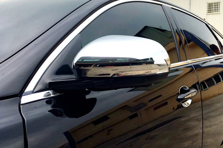 X351 Chrome Door Mirror Covers