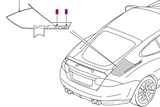 XKR-S Rear Quarter Decal For Coupe Models